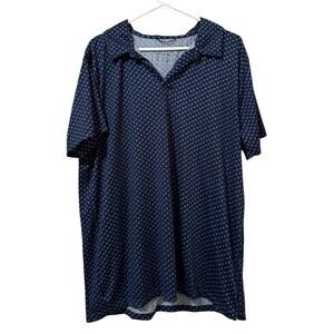 Jack Tailor Men XL Short Sleeve Polo Shirt Stretch Moisture Wicking Breathable